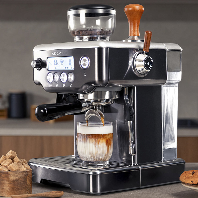 Кавоварка CECOTEC Power Espresso 20 Barista Steel & Grind