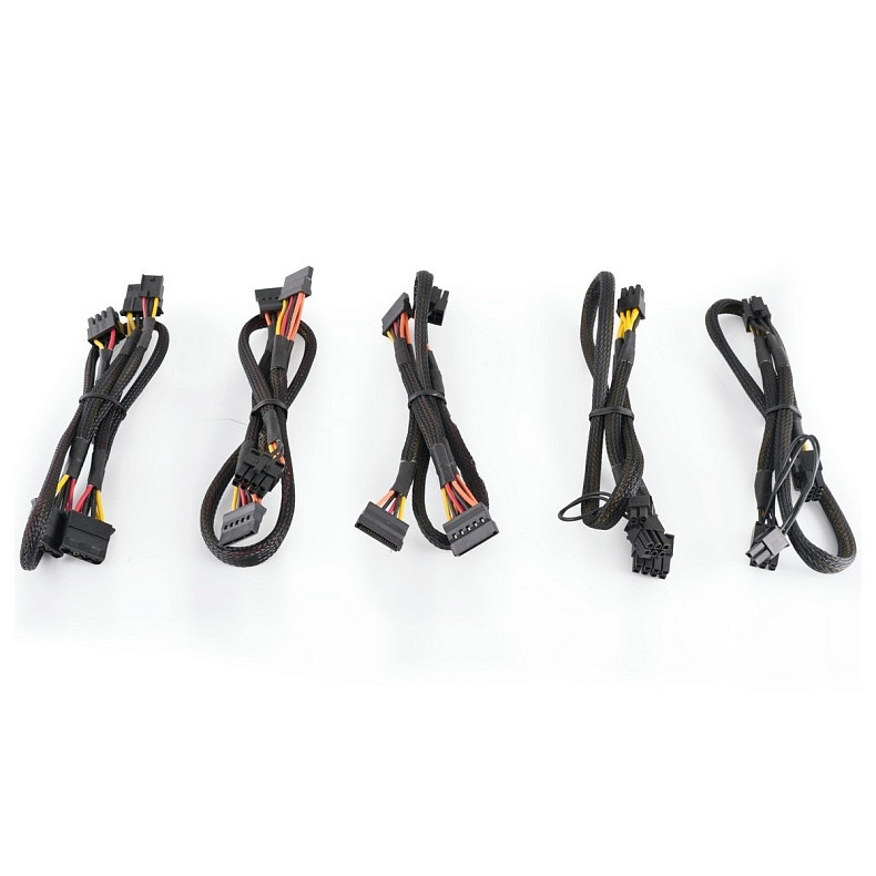 Блок питания 650W Modecom VOLCANO 650 BRONZE, 120mm, MODULAR, 80+ Bronze Box