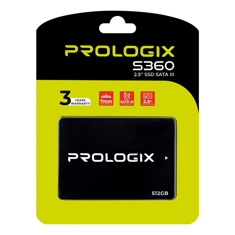 SSD диск 512GB Prologix S360 2.5" SATAIII TLC (PRO512GS360)