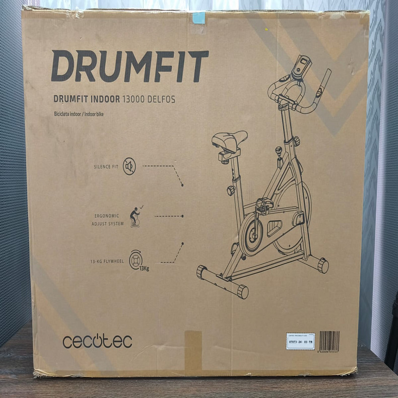 Велотренажер Cecotec DrumFit Indoor 13000 Delfos Bicicleta - Повреждена упаковка