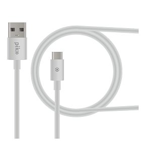Кабель Piko CB-UT11 USB-USB Type-C 1.2м White (1283126477522)