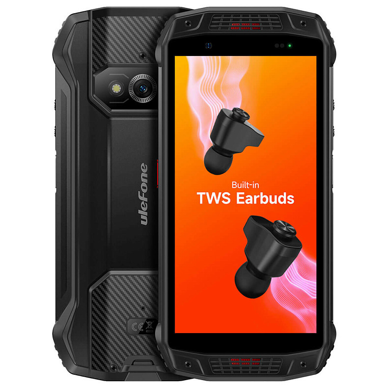 Смартфон Ulefone Power ARMOR 15 6/128Gb Black EU