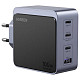 Зарядний пристрій 4xUSB 100W (3xUSB-C+USB-A) Gan Nexode Fast Charger Сірий X553 Ugreen