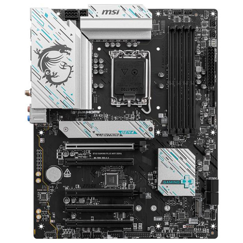 Материнська плата MSI B760 S1700 ATX B760 GAMING PLUS WIFI DDR4