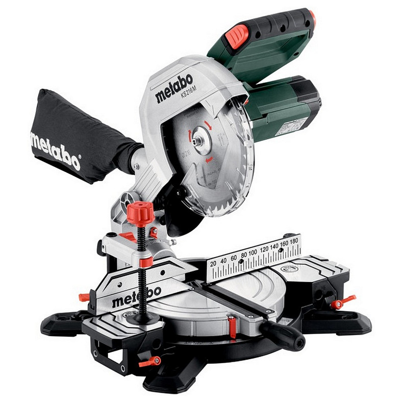 Пила торцювальна Metabo KS 216M 1100Вт диск 216мм 8.7кг