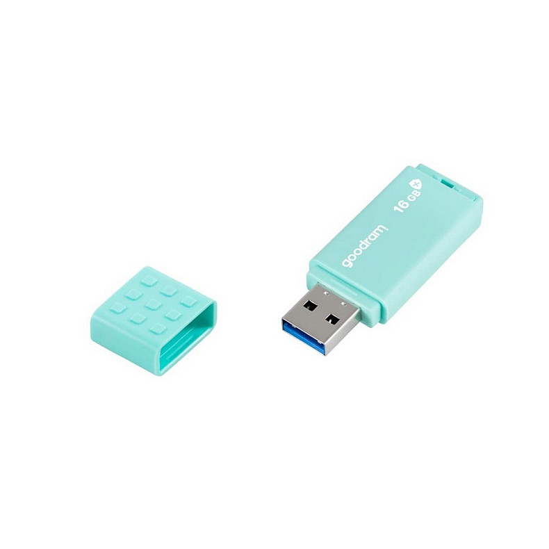 Флеш-накопичувач USB3.0 16GB GOODRAM UME3 Care Green (UME3-0160CRR11)