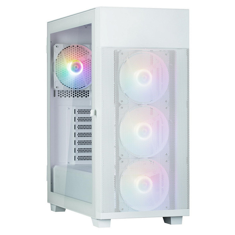 Корпус Zalman S5 Neo без БП, 1xUSB3.1, 1xUSB2.0, 4x120мм FRGB, VGA 390мм, LCS ready, TG Side Panel,