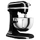 Кухонная машина KitchenAid Heavy Duty 5,2 л 5KSM55SXXEOB с подъемной чашей, черный