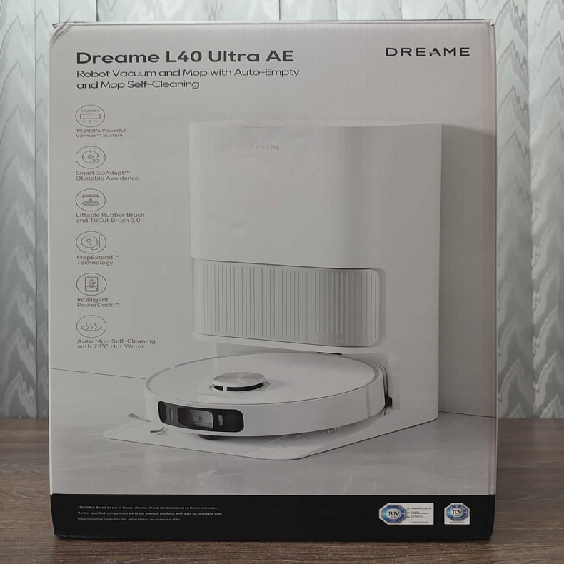 Робот-пилосос миючий Dreame L40 Ultra AE White - Уцінка