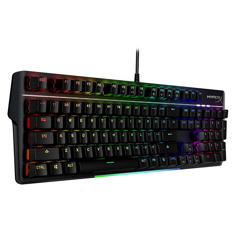 Клавиатура HyperX Alloy MKW100 TTC Red USB RGB ENG/RU Black (4P5E1AX) USB