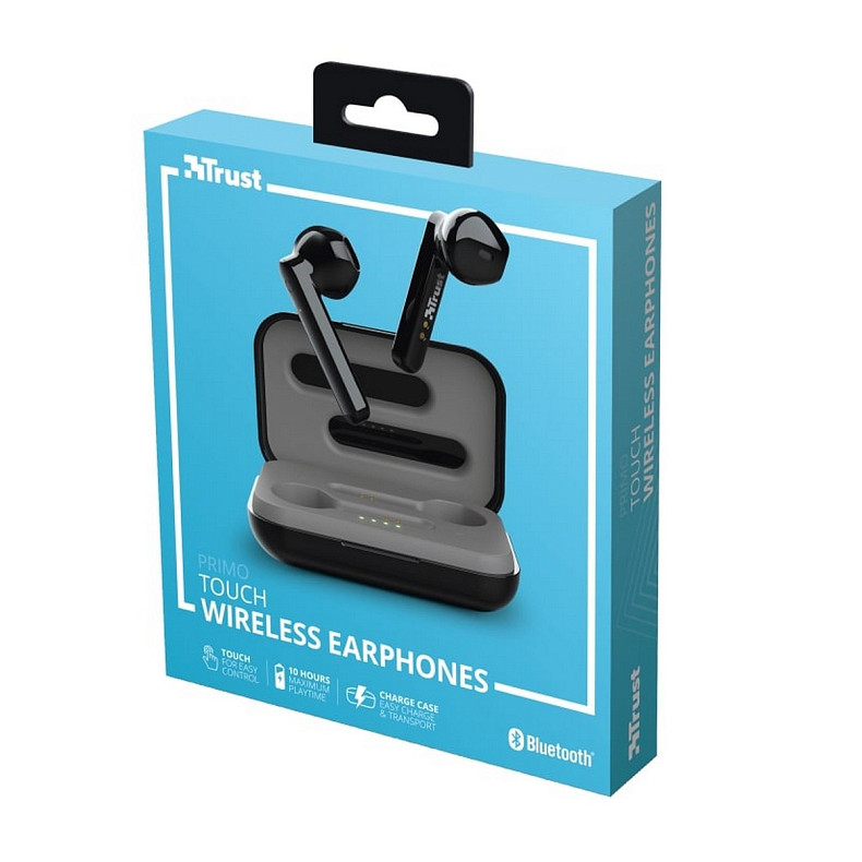 Наушники Trust Primo Touch True Wireless Mic Black