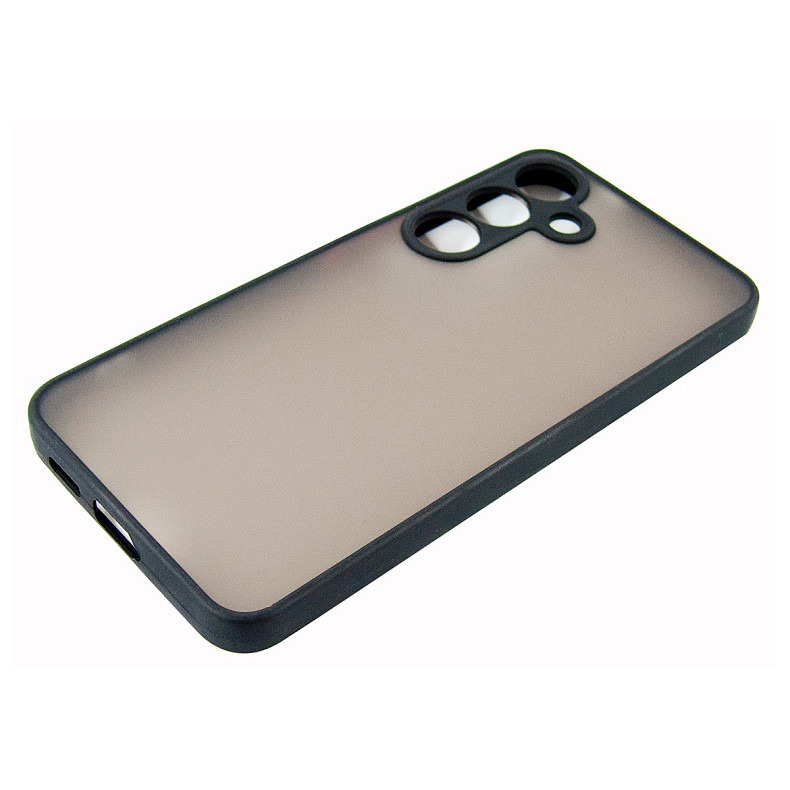 Чохол-накладка Dengos Matt для Samsung Galaxy S24 SM-S921 Black (DG-TPU-MATT-146)