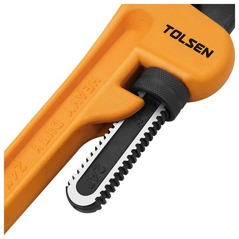 Ключ трубный Tolsen STILLSON, рабочий диапазон 0-63мм, 450мм (10235)