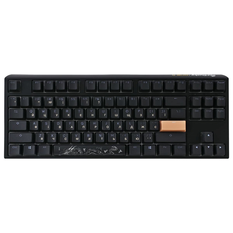 Клавиатура Ducky One 3 TKL Cherry MX Speed silver RGB Black UA