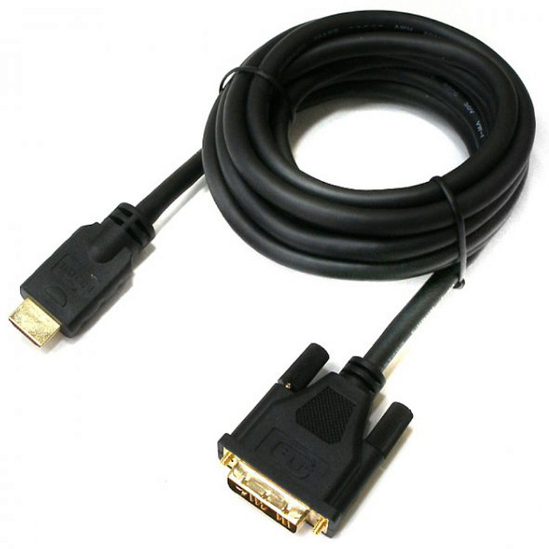 Кабель HDMI-DVI (18+1) 2 м, M/M, в блістері