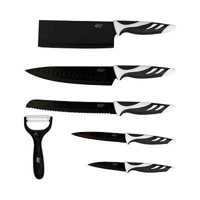 Набор ножей CECOTEC 6 Pro Set Black - ПУ