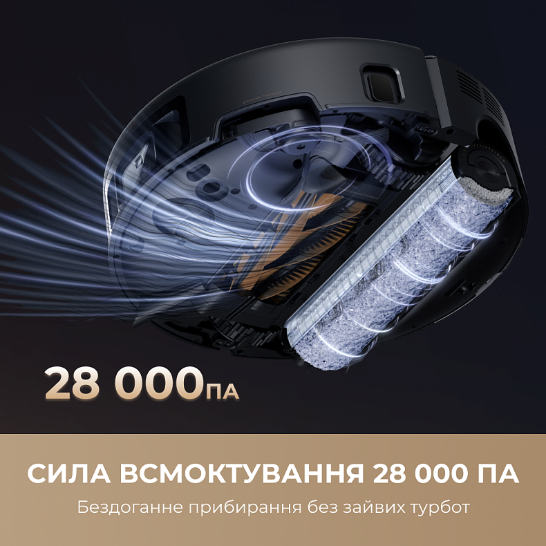 Робот пылесос MOVA Z60 Ultra Roller Complete Black-EUA