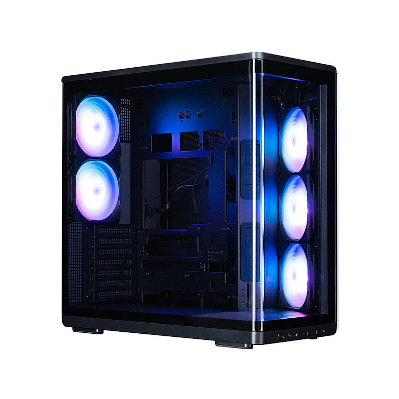 Корпус Zalman P60 без БЖ, 2xUSB3.0, 1x Type C, 3x120мм ARGB Reverse, 2x120мм ARGB, VGA 435мм, LCS re