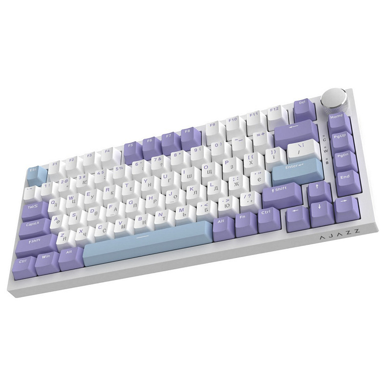 Клавіатура Ajazz AK820 Sea Salt Switch White USB-C (AK820-SS-PWB)