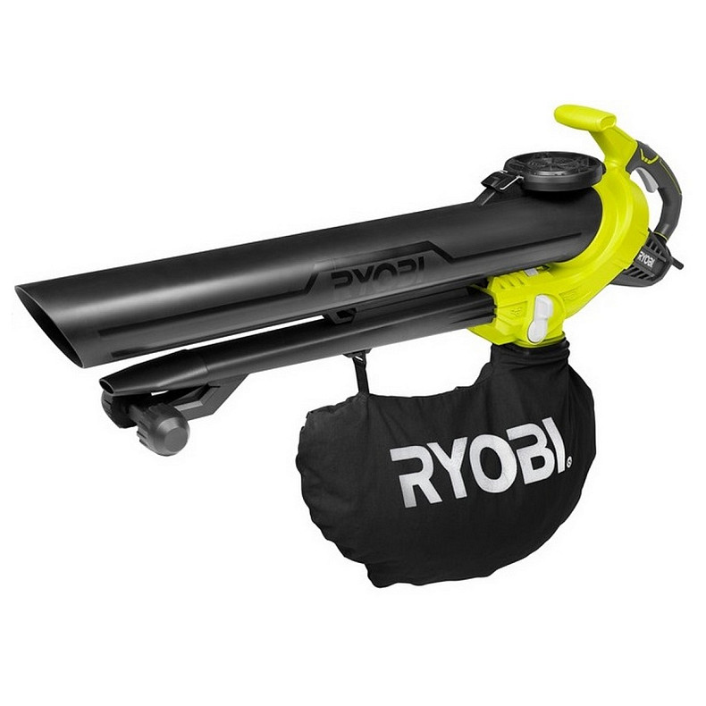 Воздуходув-пылесос садовый сетевой Ryobi RBV3000CESV 3000Вт 3в1 375км/час мешок 45л