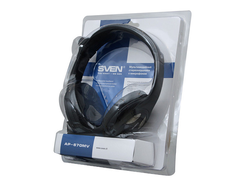 Гарнитура Sven AP-670MV Black UAH