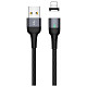 Кабель Usams US-SJ326 USB - Lightning, магнітний, 1 м, Tarnish (SJ326USB01)