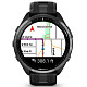 Спортивные часы Garmin Forerunner 965 Carbon Gray DLC Titanium Bezel with Black Case and Black/Powder Gray Silicone Band