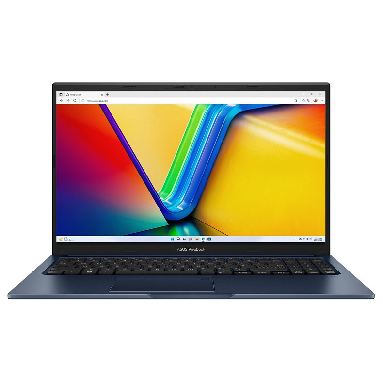 Ноутбук ASUS Vivobook 15 X1504VA-BQ1954 15.6" FHD IPS, Intel i5-1334U, 16GB, F512GB, UMA, NoOS, Блак