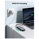 Док-станція USB3.0 Type-C --> HDMI/VGA/USB 3.0x3/RJ45/SD&TF/PD Ugreen CM179 Сіра