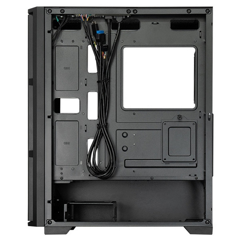 Корпус Chieftec Pro Midi Q AS-02B-OP ATX, без БЖ, Black