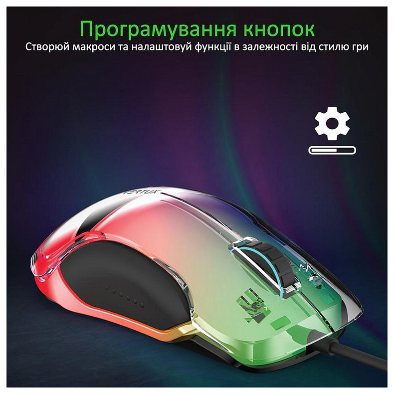 Миша Vertux Phoenix Black