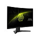 Монітор MSI 23.6" MAG 242C HDMI, DP, Audio, IPS, 180Hz, 1ms, sRGB 115%, CURVED, AdaptiveSync