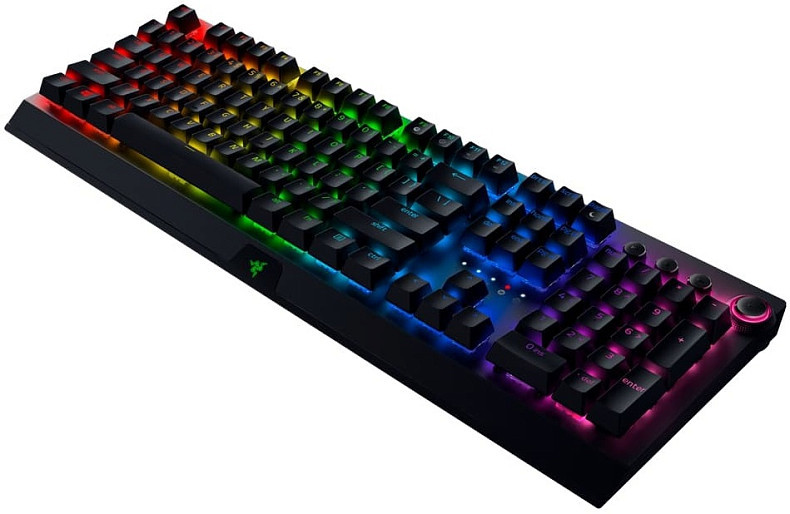 Клавіатура Razer BlackWidow V3 Pro Green Switch WL / BT / USB RU RGB, Black (RZ03-03530800-R3R1)