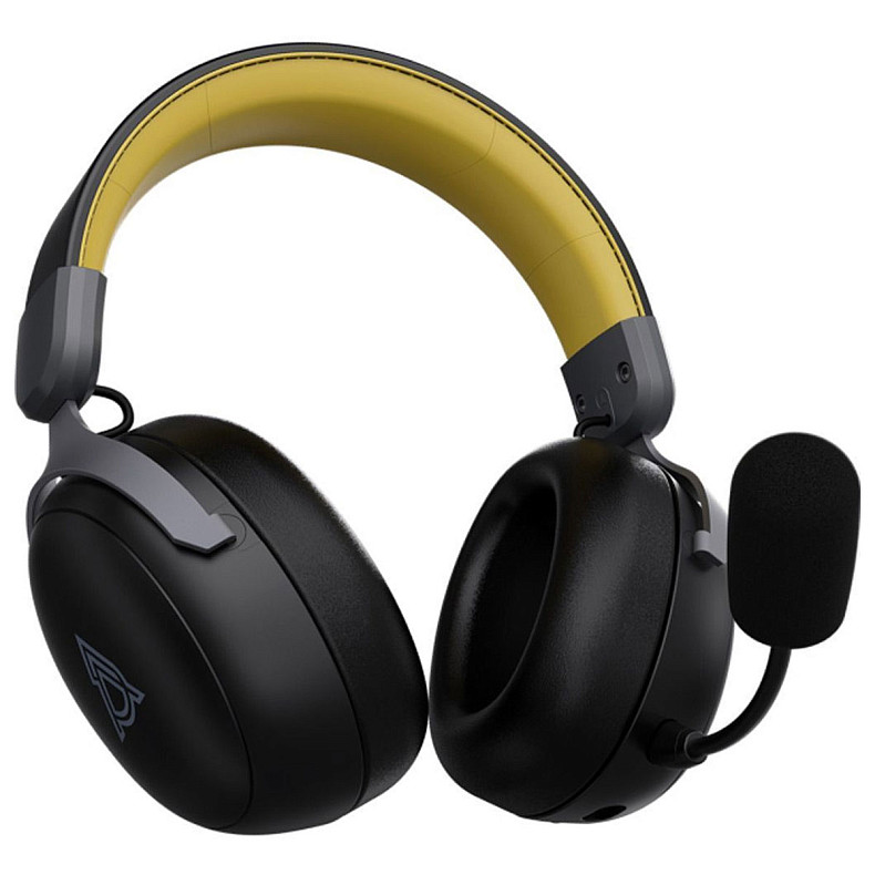 Гарнитура Ajazz AHM08 MAX Black Gray Yellow (AHM08-MAX-BGY)