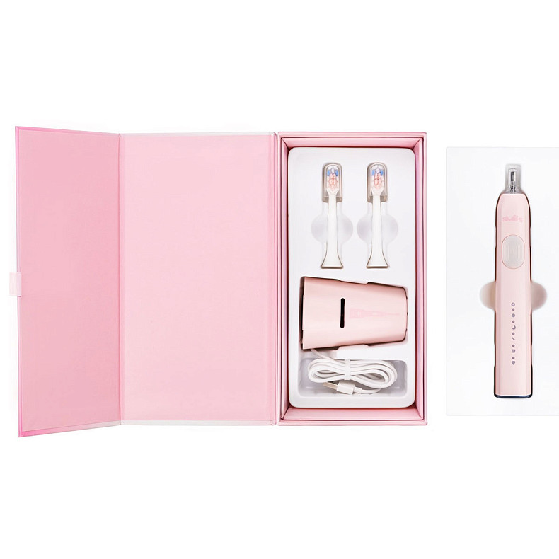 Электрическая зубная щетка Vitammy SMILS Powder Pink