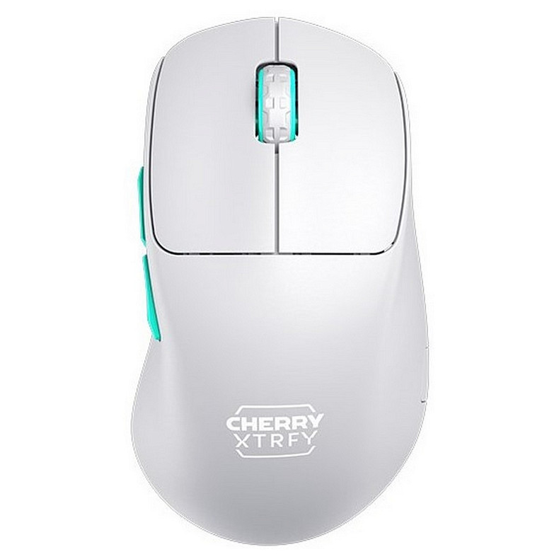 Миша Cherry Xtrfy M64, WL/USB-A, RGB, білий