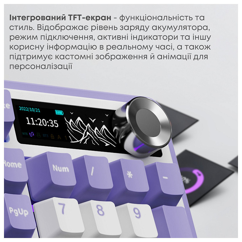 Клавиатура Ajazz AK980 V2 Gift Switch V2 White (AK980-V2-G-PWB)