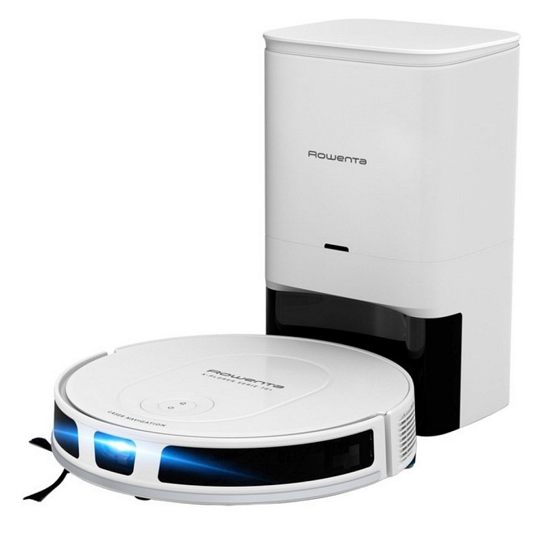 Робот-пылесос Rowenta моющий X-Plorer Serie 70+ Total Care, 2500ПаВт, h=7.8см, 0.3л, конт пыль -0.4л,