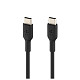 Кабель Belkin USB-C > USB-С, PVC, 1м, черный