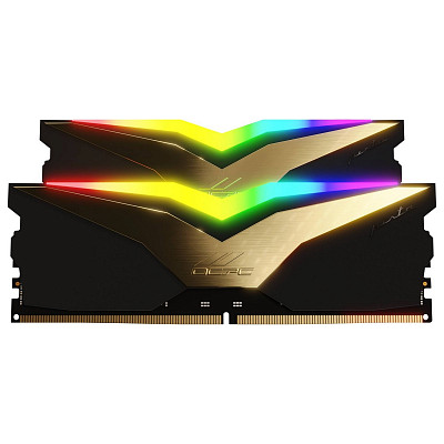 ОЗП DDR5 32Gb 6400MHz (2*16Gb) OCPC PISTA RGB C40 Black Label Kit