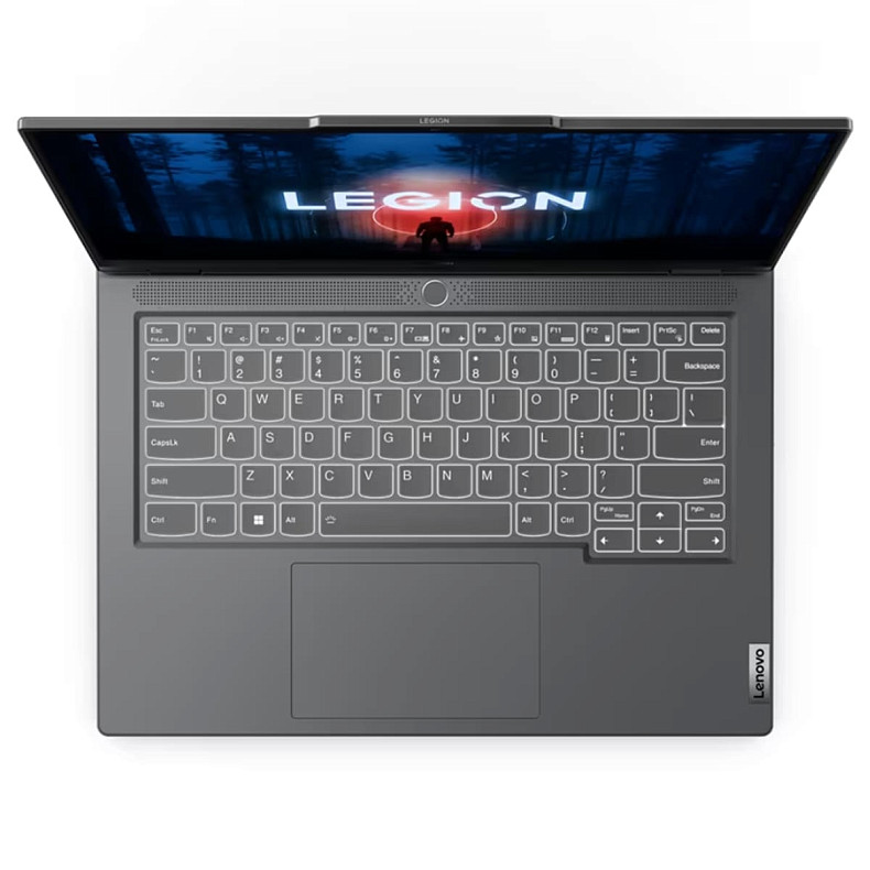 Ноутбук Lenovo 14.5_2.8K_OLED/R7 7840HS/32/1TB SSD/RTX 40 60 8GB/DOS/BL/F/Storm grey Legion Slim5 14APH8