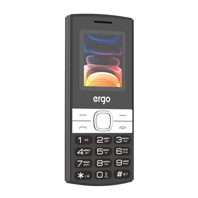 Мобильный телефон Ergo B185 Dual Sim Black