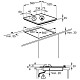 Варочная поверхность газовая Electrolux KGG64362S