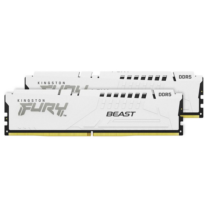 ОЗП DDR5 2х16GB/6400 Kingston Fury Beast White (KF564C32BWEK2-32)