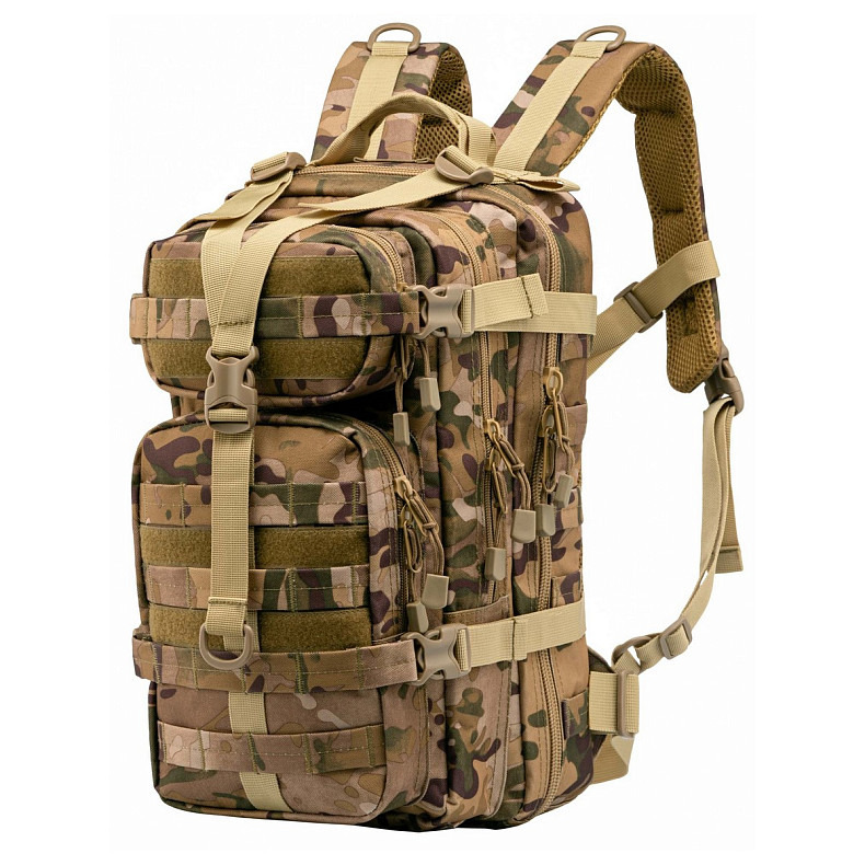Рюкзак тактичний 2Е, 25L, Molle, камуфляж (2E-MILTACBKP-25L-MC)