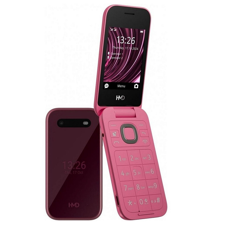 Мобильный телефон HMD 2660 Flip Red