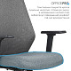 Крісло офісне OfficePro Fusion OC577G Gray