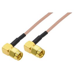 Антенний кабель 4Hawks RP-SMA to RP-SMA cable, R/A, black, H155, 10м, 1 шт