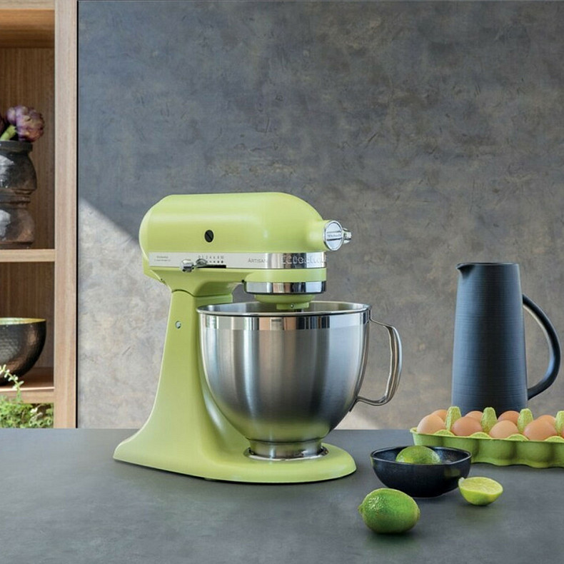 Кухонный комбайн KitchenAid Artisan 4,8 л 5KSM185PSEKG с откидным блоком сияющий Киото