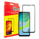 Захисне скло Dengos для Motorola Moto E13/E20 Black Full Glue (TGFG-282)